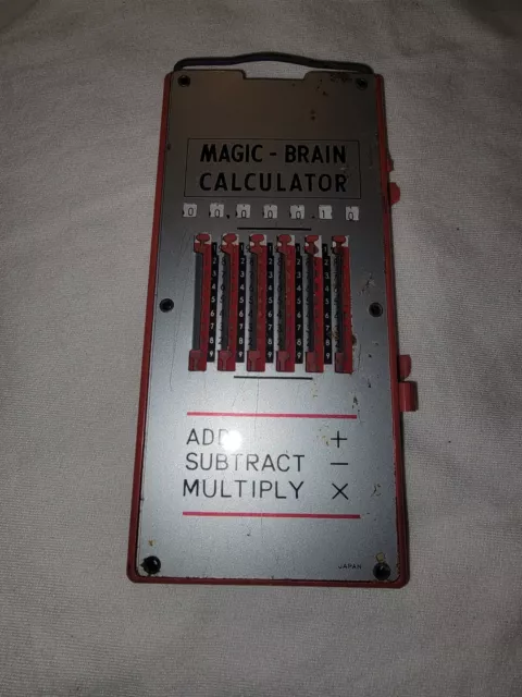 MAGIC BRAIN CALCULATOR Pre-Owned With Stylus and Instructions