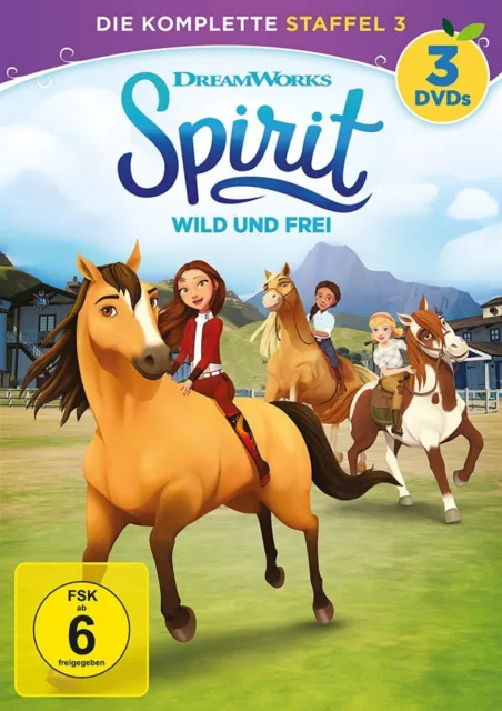 Spirit - Wild und Frei - Staffel 3 # 3-DVD-NEU