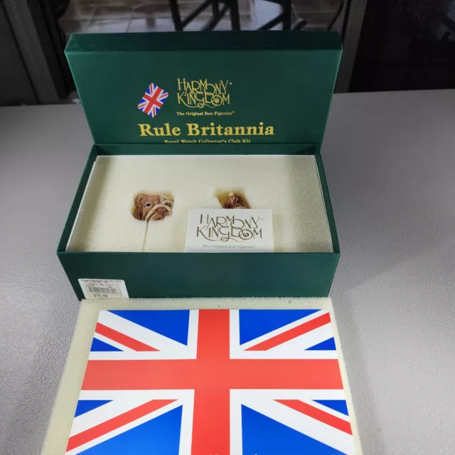 Harmony Kingdom Royal Watch Retailers Kit Exclusive Rule Britannia Uncirculated