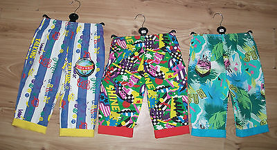 Girl/Boy Patterned Crop Play/Beach Junior Summer Trousers 6-12 Months1,2,3 Years