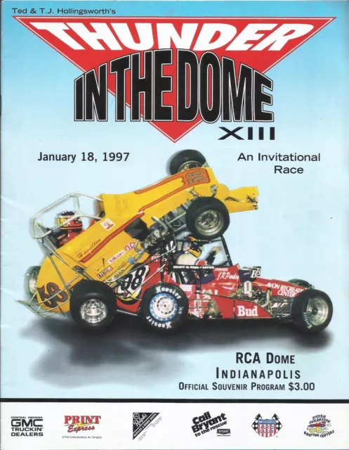 1997 Thunder In The Dome RCA Dome Indianapolis Program