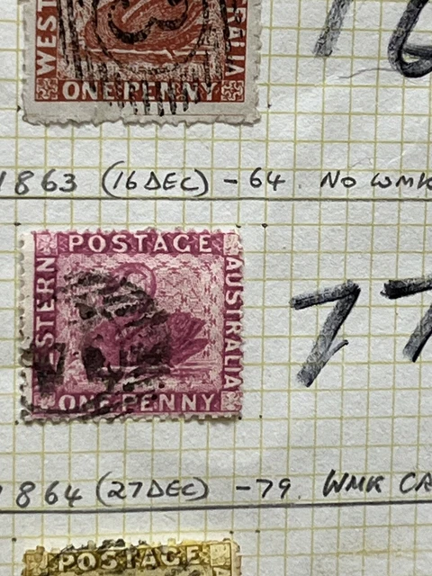 Western Australia stamps Lot 77