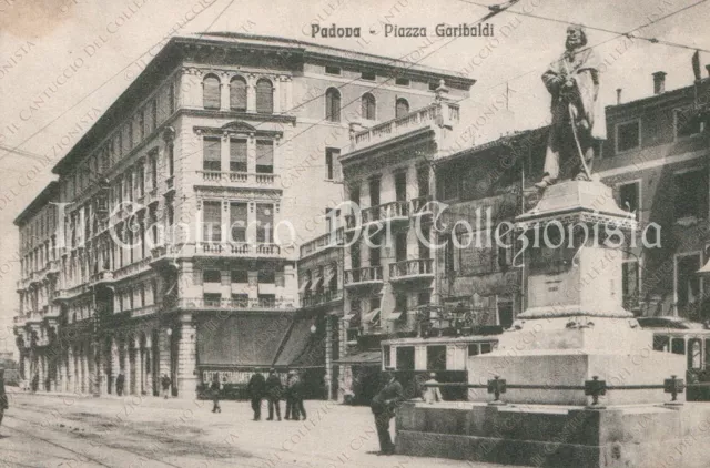 PADOVA Piazza Garibaldi cartolina