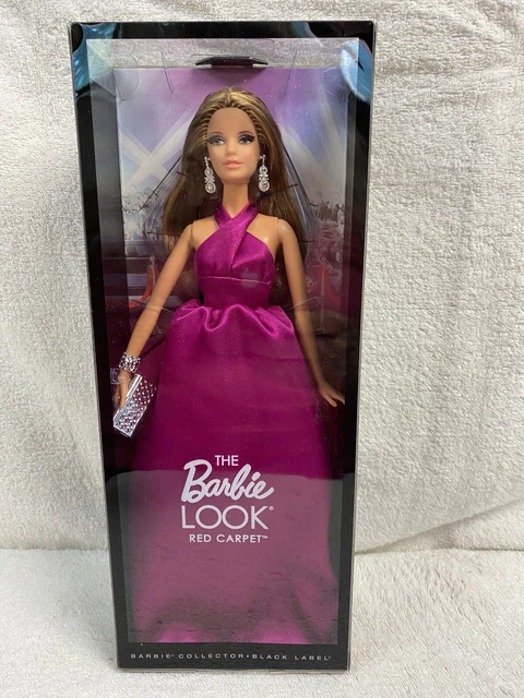 Barbie The Barbie Look. Red Carpet. Magenta Gown Black Label NEW  NRFB