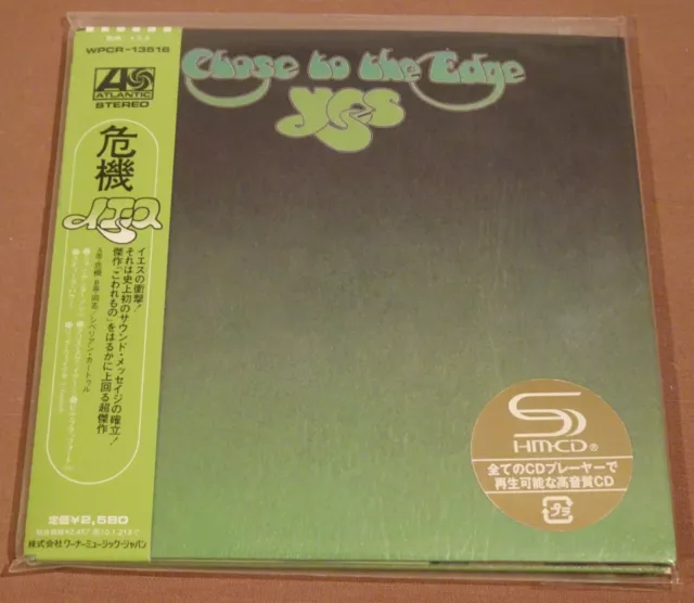 Mini-LP :  Yes : " Close to the Edge "  -  CD   /  Japan Import CD