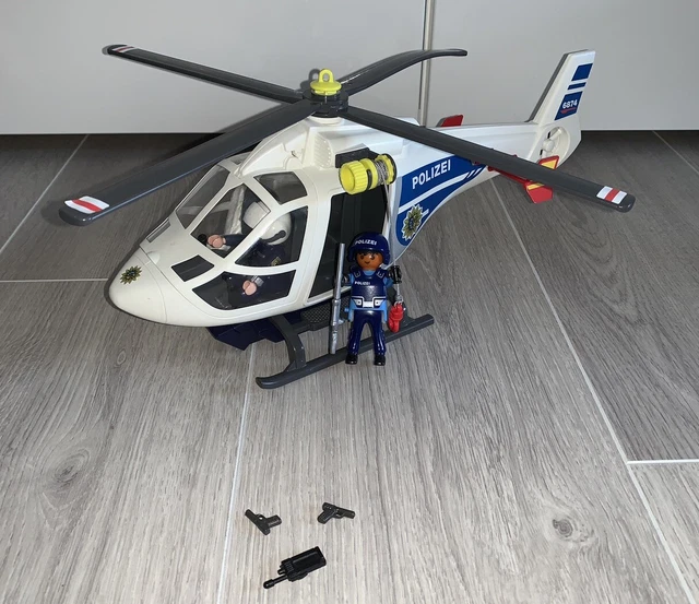 Polizei Playmobil Hubschrauber