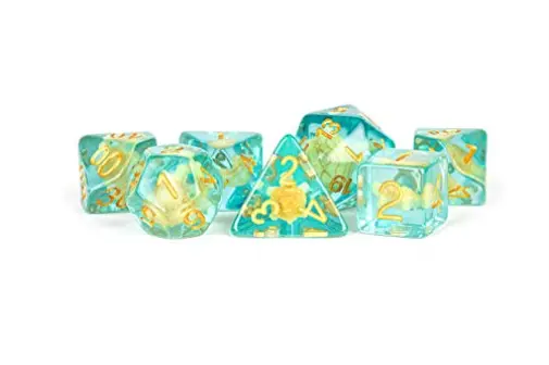 Resin Poly Dice Set: Turtle Dice (US IMPORT)