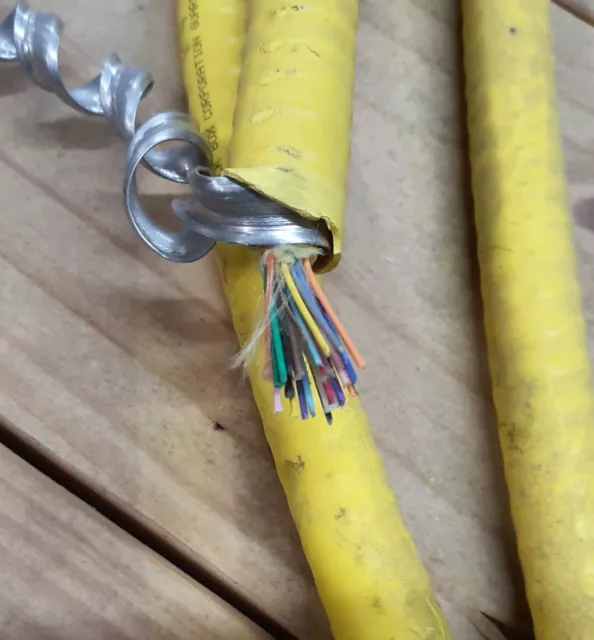 Black Box Singlemode Bulk Cable Armored Indoor 9/125um OFCP 24-Strand YL 1084lbs