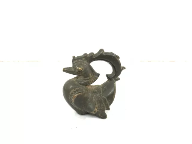 Vintage Burmese Chinthe opium weight