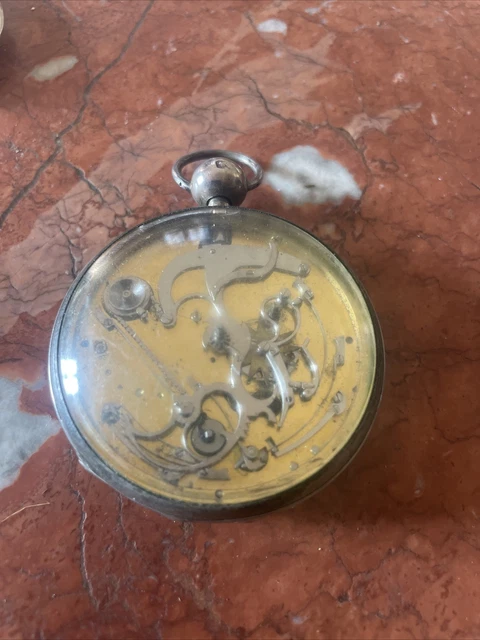 Montre De Poche Ancienne Signée Georges Clarke – Numérotation Ottomane – 18ème Siècle – Occasion