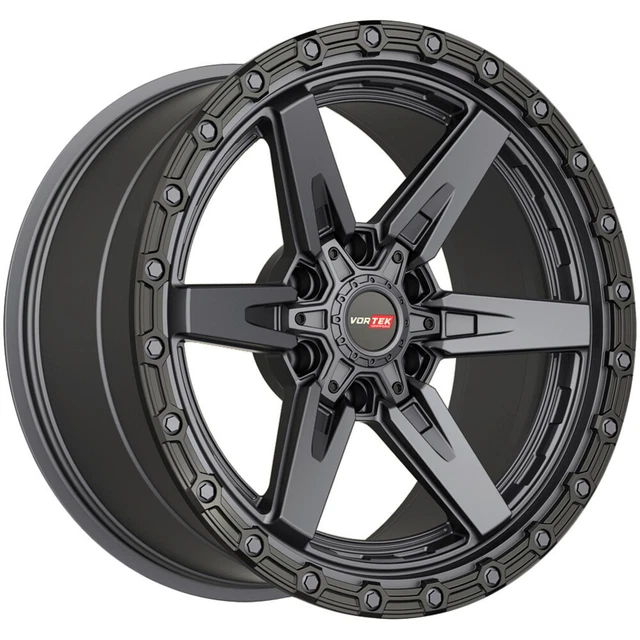 Vortek VRT-602 17x9 6x135/6x5.5" -12mm Gunmetal Wheel Rim 17" Inch