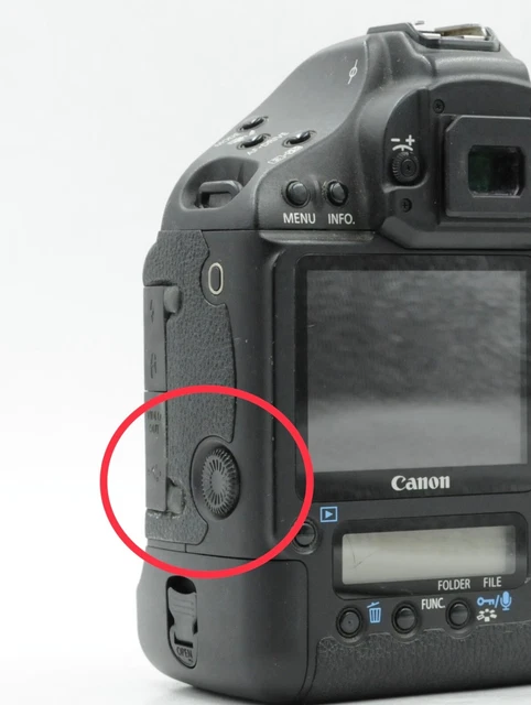 Top LCD Usato Per Canon EOS 1D Mark IV – Display Superiore Originale Canon