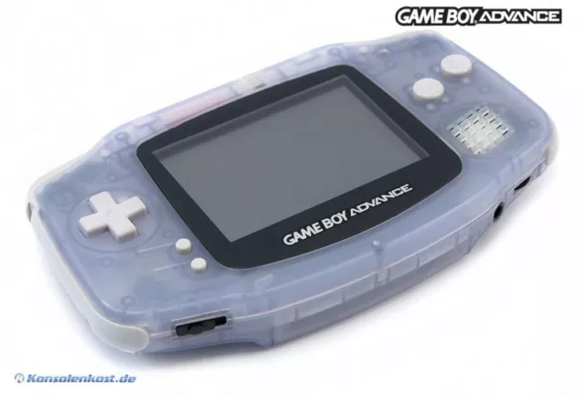 Nintendo GameBoy Advance - Konsole #transparent Clear Blue Glacier NEUWERTIG