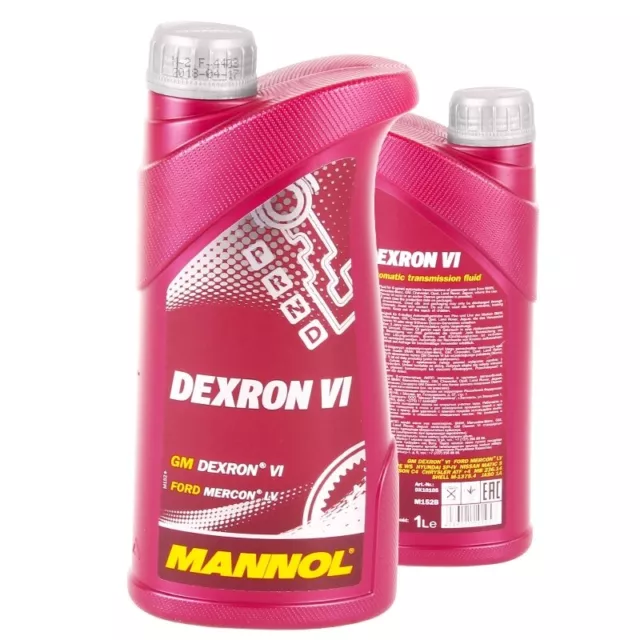 5L MANNOL ATF AUTOMATIK GETRIEBEÖL passend für OPEL DEXRON VI 6 FORD Mercon LV 2