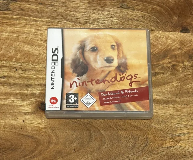 Nintendogs: Dachshund and Friends - Nintendo DS - Complete with Manual
