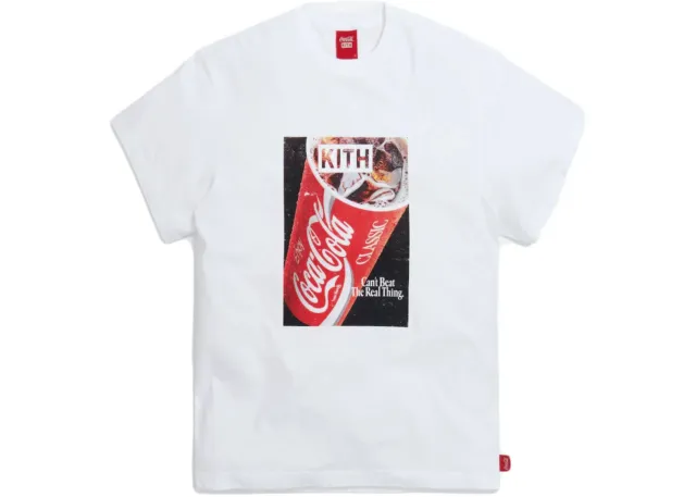 Kith X Coca Cola Soft Drink Vintage Tee Box Logo SIZE LARGE - SEALED