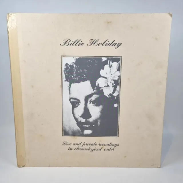 Billie Holiday Ladyday Box Live & Private Recordings Vinyl Boxset Limited Mint
