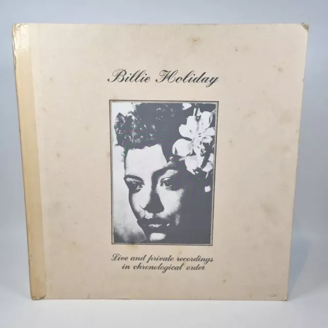 Billie Holiday Ladyday Box Live & Private Recordings Vinyl Boxset Limited Mint