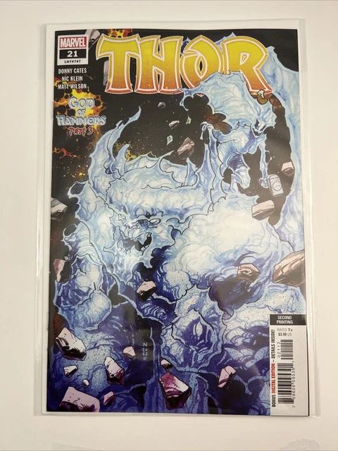 Thor (2020) #21 NM 2nd Print 1st Appearance/Origin God of Hammers Cates