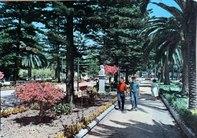 Cartolina Lecce Villa Comunale viaggiata
