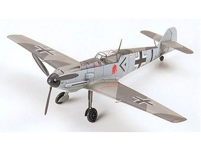 Tamiya – Maquette Messerschmitt BF109E-3 1:48 – Avion Militaire – Modèle Statique Détaillé – Dès 14 Ans