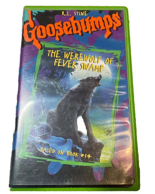 90'S GOOSEBUMPS THE Werewolf of Fever Swamp VHS 1996 Green Clamshell ...