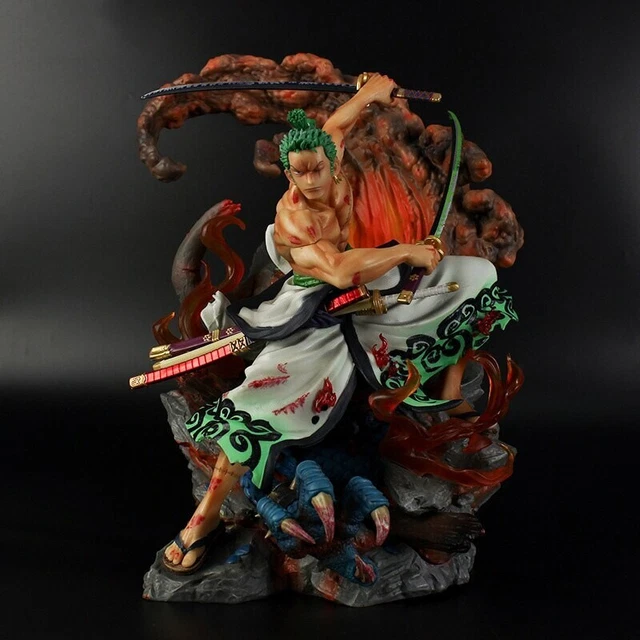 GK WANO RORONOA Zoro One Piece Anime Scale 1/7 Figure Statue 38 CM EUR