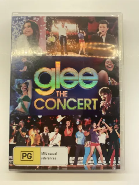 Glee: The Concert DVD (Region 4 PAL) VGC - FREE TRACKED POSTAGE