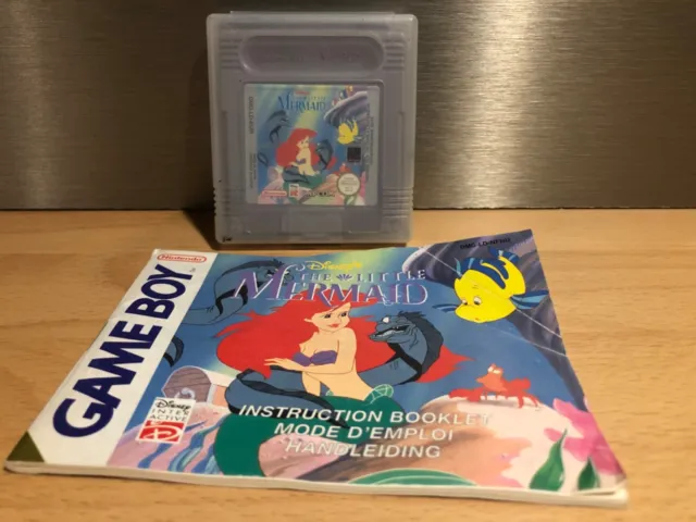 Nintendo Game Boy jeu La Petite sirene The Little Mermaid