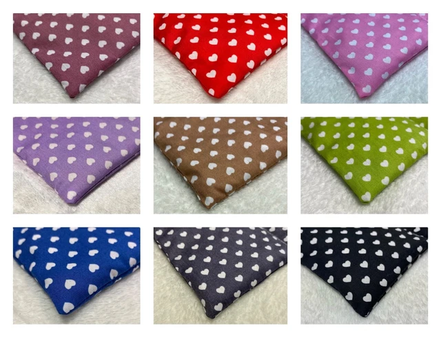 XXL Kirschkernkissen Wärmekissen 48x15 cm 15x15 cm Körnerkissen Herzen
