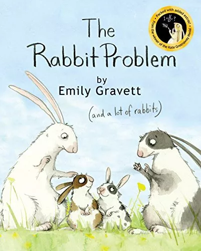 The Rabbit Problem by Emily Gravett Paperback Book The Cheap Fast Free Post