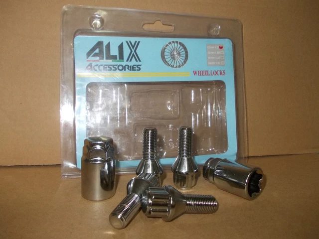 BULLONI ANTIFURTO M14X1,50 Per SKODA OCTAVIA 3 Scout (5E) Dal 04/2013 ...