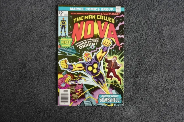 Nova #1 - Marvel Comics 1976 - 1St Appearance Nova Richard Rider - Unread