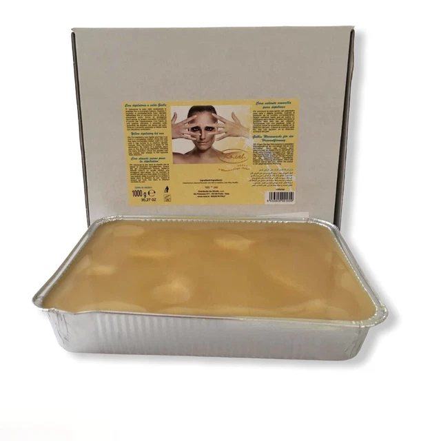 Cire Chaude Naturelle Dépilatoire Épilation Perles de Or 1 KG