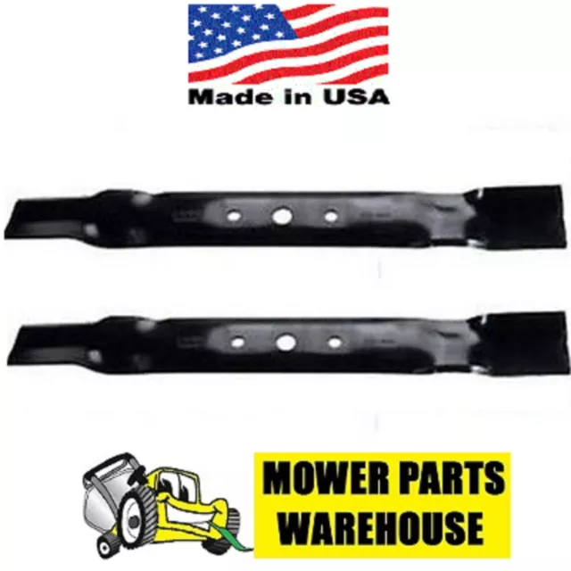 2 New Repl John Deere Mower Blades 42" Cut L100 L110 Gx20249 Gy20567 Gx20433