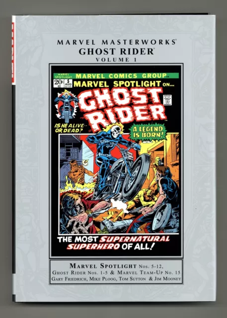 Marvel Masterworks Ghost Rider HC #1-1ST VF+ 8.5 2019