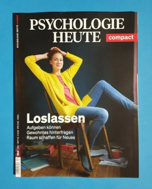 Psychologie Heute compact Heft 63/2021 Loslassen NEU +  ungelesen