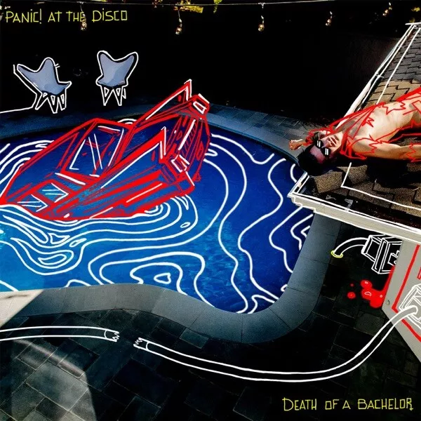 Panic! At the Disco "Death Of A Bachelor" Art Music Album Poster HD Print