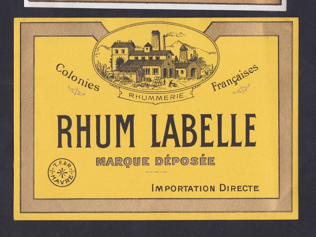 ANCIENNE ÉTIQUETTE Alcool France BN113237 Rhum Martinique EUR 1,69