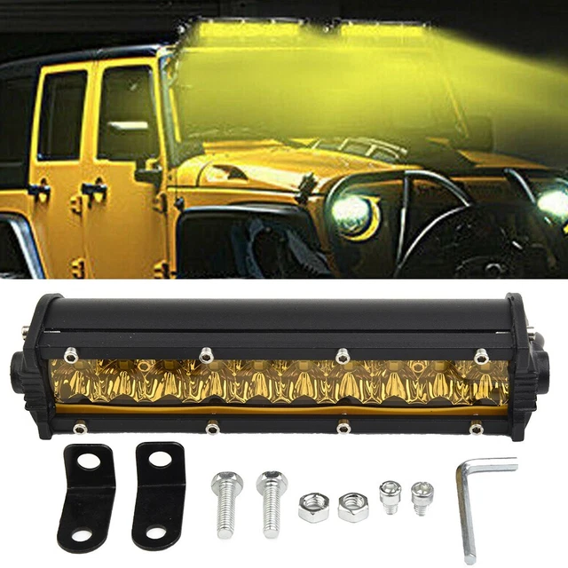 Projecteurs LED Antibrouillard SKYWORLD 27W – Ronds, Faisceau Spot, IP67, Lot De 2 Pour 4x4, Camion, Tracteur