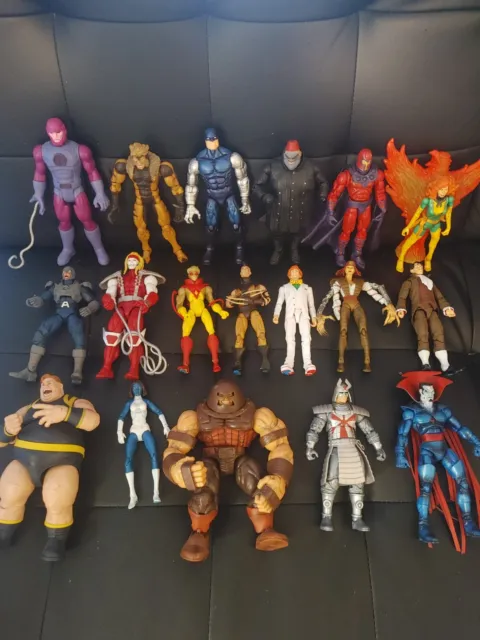 Marvel legends X-Men Villain Figure Lot Magneto Hasbro Toy Biz