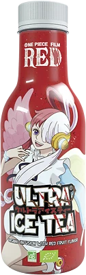 Tè ghiacciato biologico, One Piece Red Uta, frutti rossi 12 x 500 ml