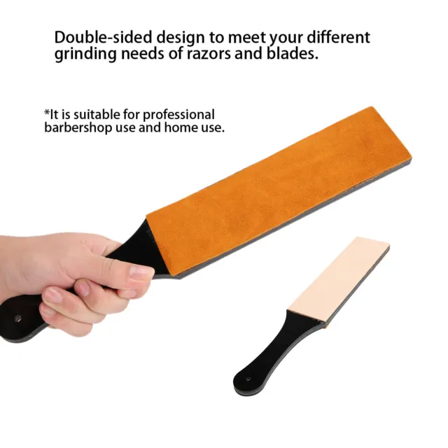 Double-Sided Leather Sharpening Strop Knife Blade Sharpener Home Sharpening HB0