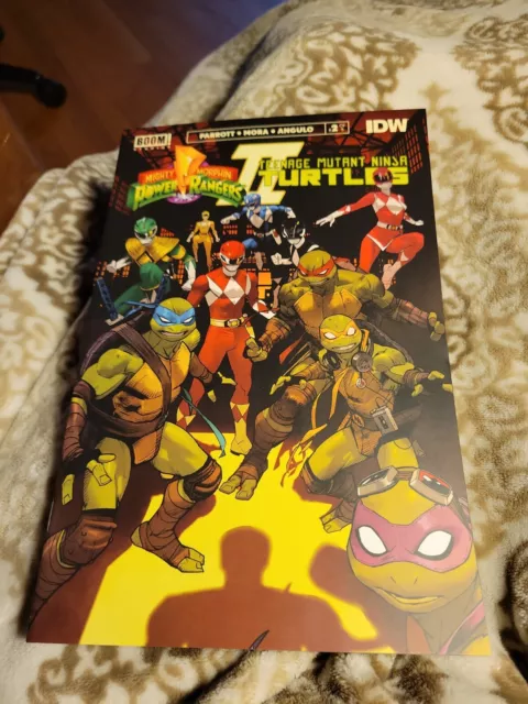 Mighty Morphin Power Rangers/Teenage Mutant Ninja Turtles Ii #2A  2022 Nm