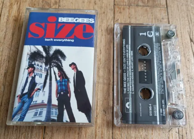 Bee Gees Size Isn't Everything Cassette Audio Tape K7 Holland 1993