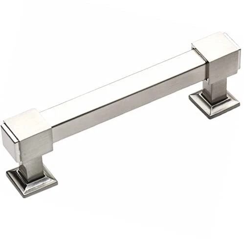 10 Pack Contemporary Handle Pulls for Kitchen Cupboard Door, Bedroom Dresser Dra