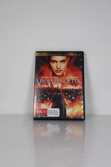 V FOR VENDETTA DVD 2005 Natalie Portman Hugo Weaving Action Mystery Region  4 $7.76 - PicClick AU