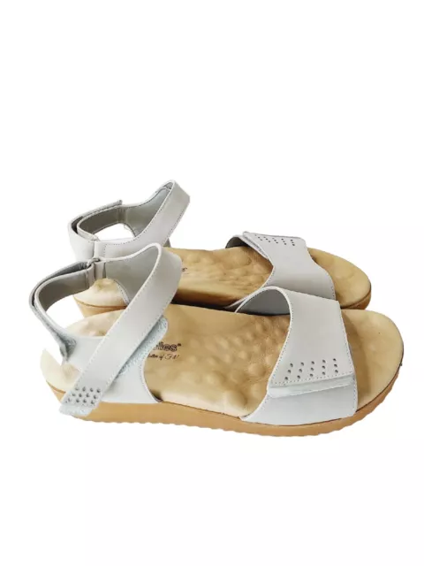 WALKING CRADLES WOMEN'S Comfort Sandals Size 11 W Taupe Adjustable ...