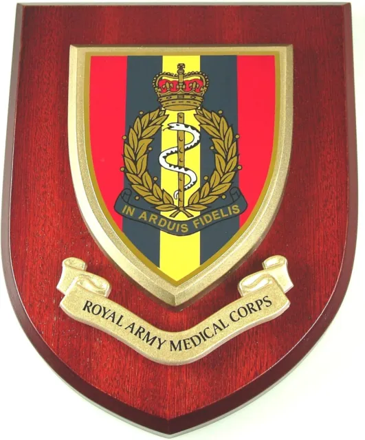 Ramc Royal Army Medical Corps Deluxe Classic Made In Uk Veterans Wall Plaque