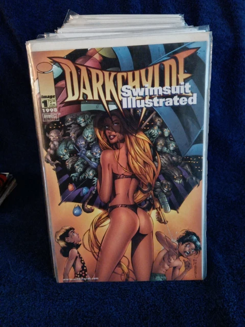 Darkchylde Swimsuit Illustrated #1 Dynamic Forces Exclusive Variant Cover COA NM